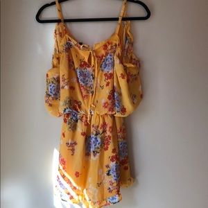 Honey Floral Romper